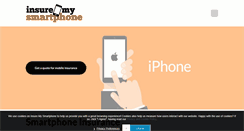 Desktop Screenshot of insuremysmartphone.co.uk